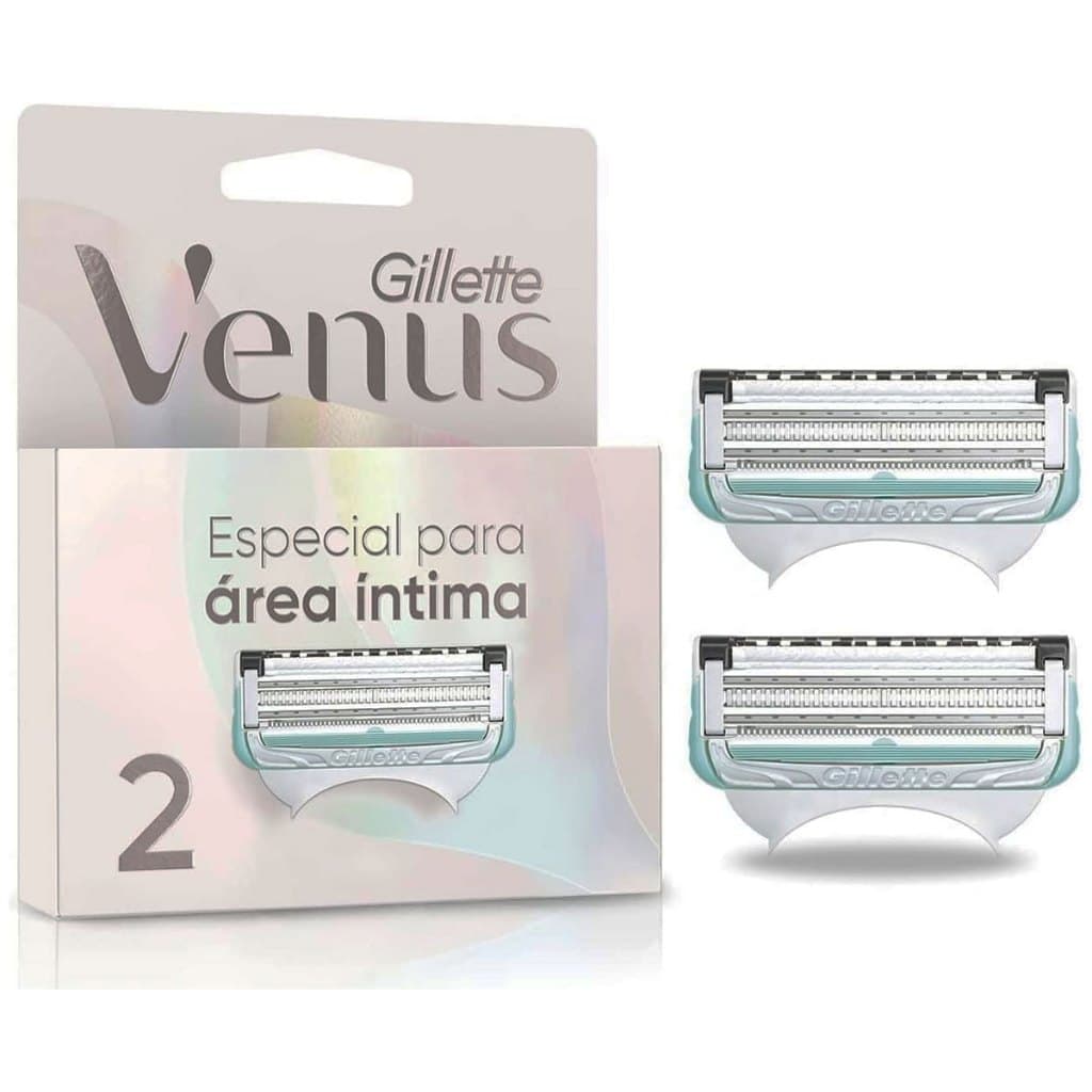 Carga para Aparelho de Depilar Gillette Venus Especial para Área Íntima 2 Unidades