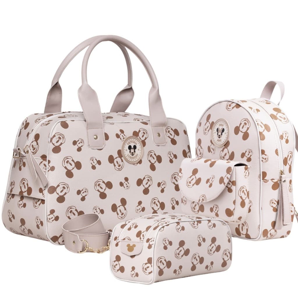 kit completo maternidade infantil mickey e minnie passeio viagem menino e menino