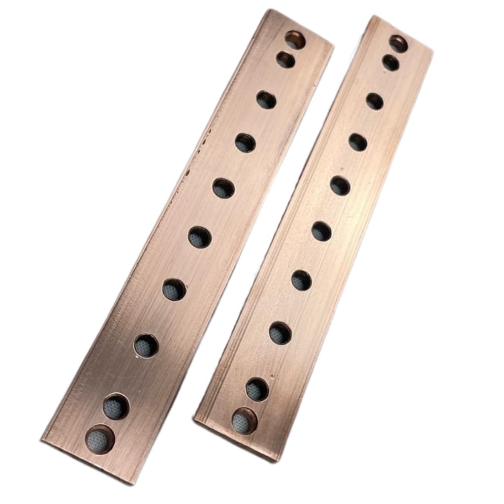 Par De Barramento 100% Cobre 8 Vias