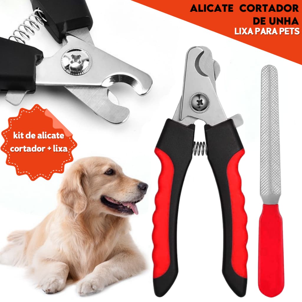 Alicate Cortador De Unha Para Cães e Gatos - Nybc