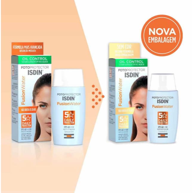 Isdin Fusion Water FPS 60 Fotoprotetor 50ml