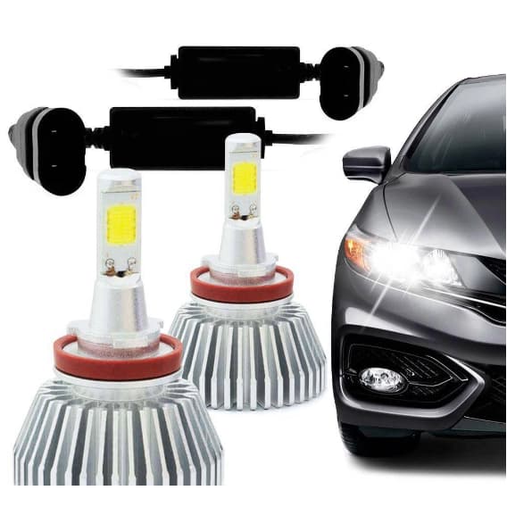 kit LAMPADA  MULTILASER H11 SUPER LED 6200K PAR