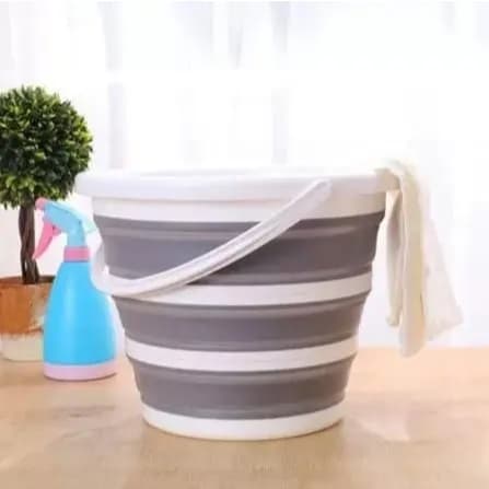Balde Retrátil de Silicone 10 Litros