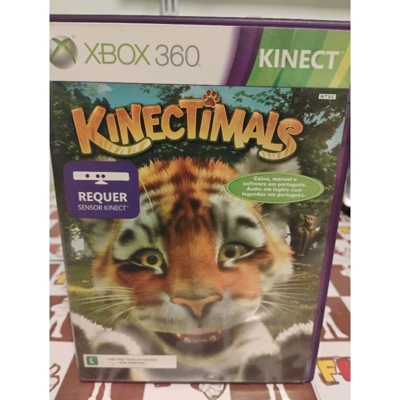 Kinectimals Xbox360 Original Mídia Física