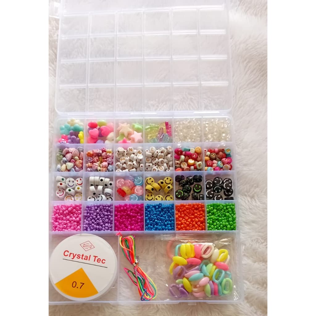 Kit Miçangas Maleta N°3 - Para Pulseiras e Colares