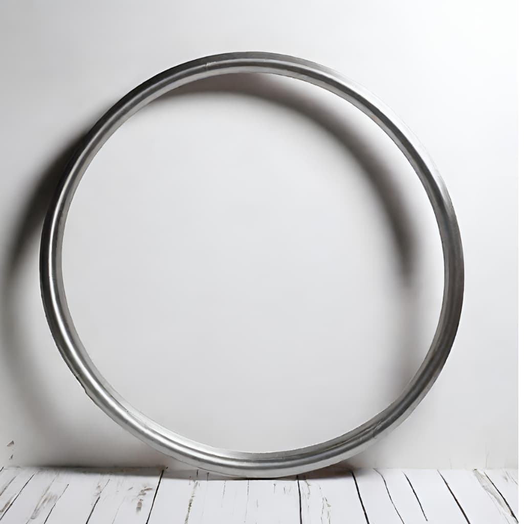 Kit 1 un. 80CM + 1 Aro de 30CM  Aro para Cadeira Suspensa em Macrame de Aço Carbono À Pronta Entrega