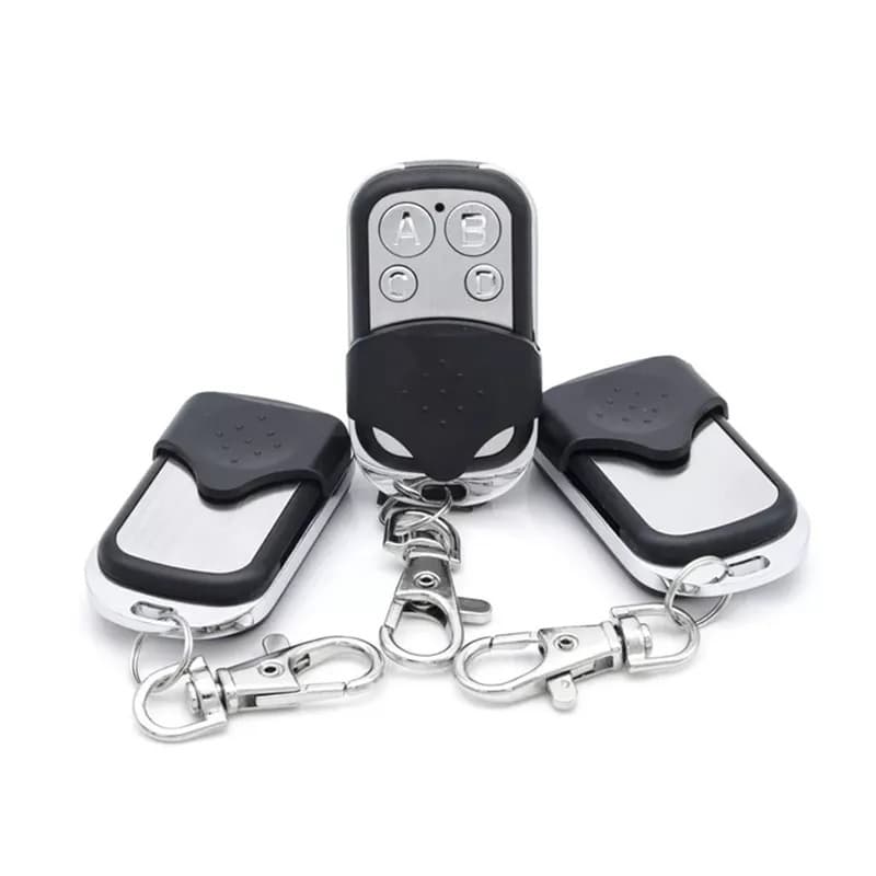 Controle Remoto Portão Eletrônico Automático Universal Garagem 433mhz 4 Botões Residencial Garagem