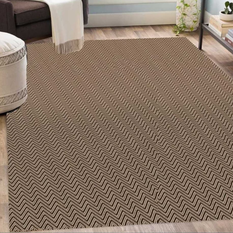 Tapete Para Sala Grande 1,00 x 1,40 Algodão Antiderrapante Egípcio