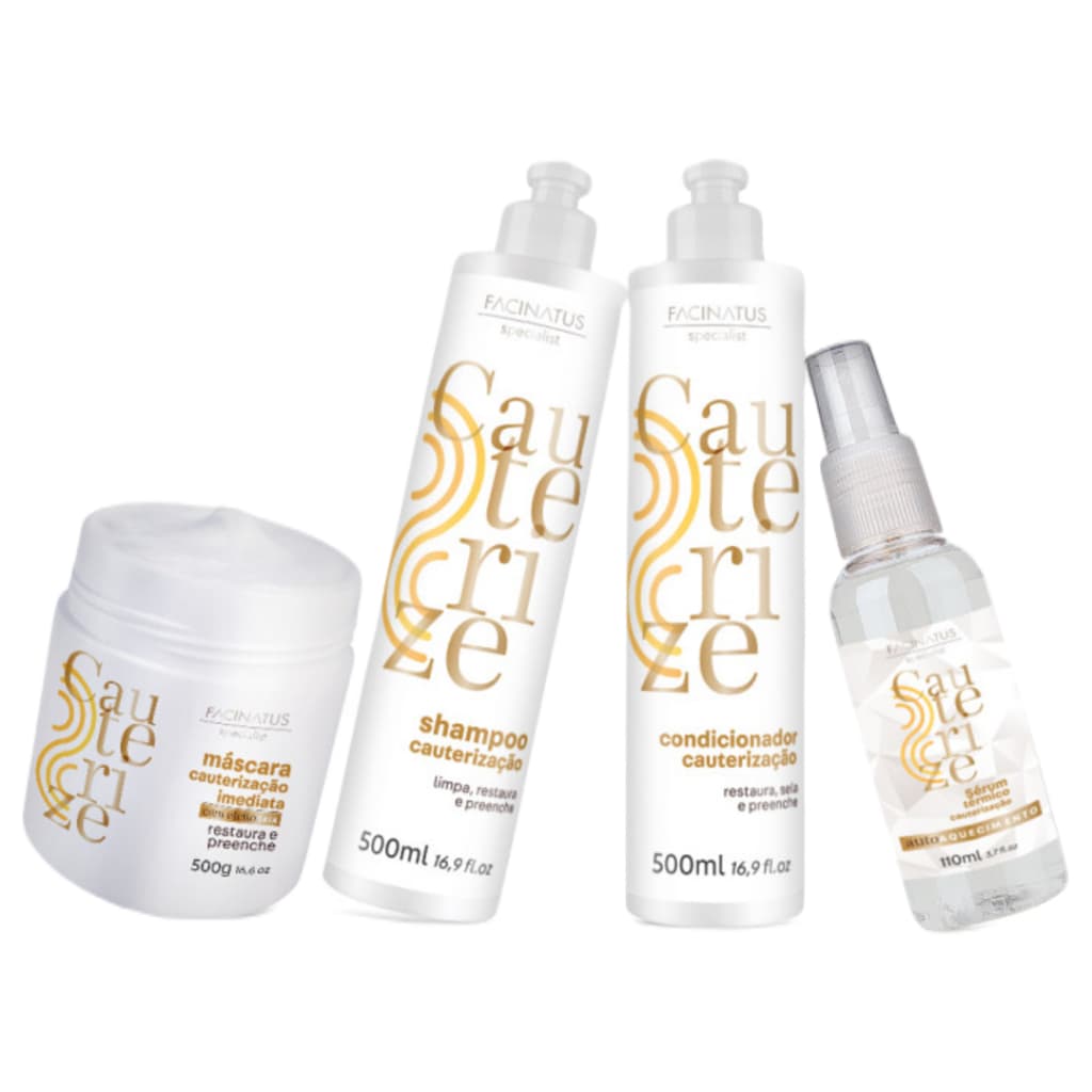 Kit Tratamento Capilar Cauterize Facinatus Specialist