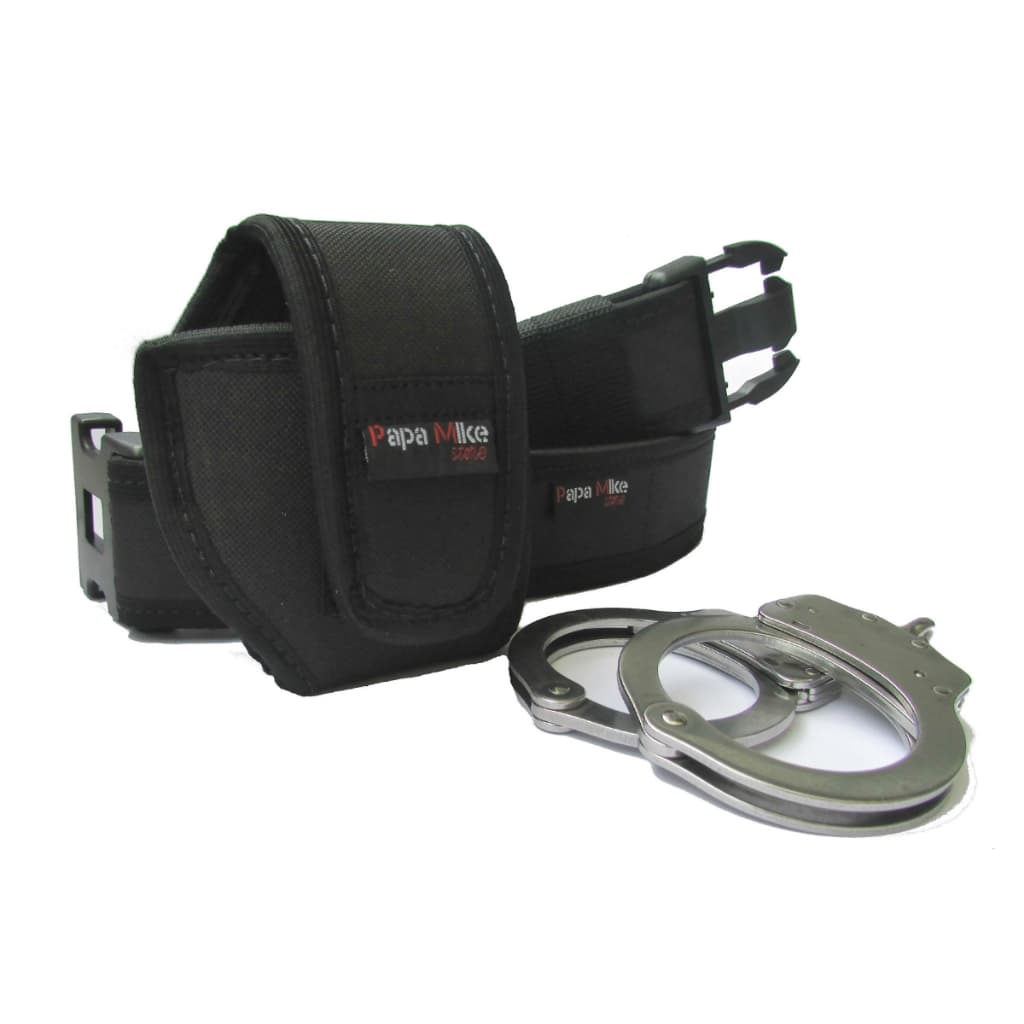 PORTA ALGEMA NYLON PRETO PARA CINTO DE GUARNIÇÃO PAPA MIKE STORE ENVIO IMEDIATO