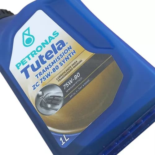 Óleo de Cambio Petronas Tutela 75W 80 para caixa de Câmbio, diferencial e transmissão