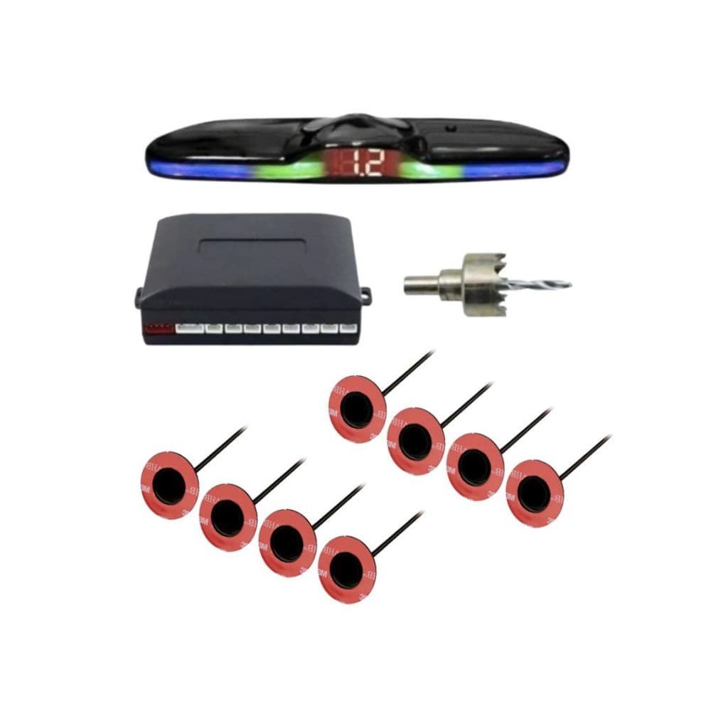 Sensor De Estacionamento Kx3 8 pontos embutido