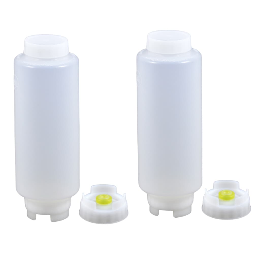 Kit com 02 Bisnaga Fifo 710 ml Molhos e Caldas Válvula Amarela