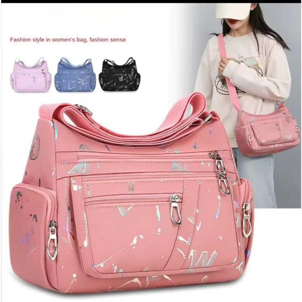 Bolsa De Ombro Impermeável Feminina Moda Crossbody