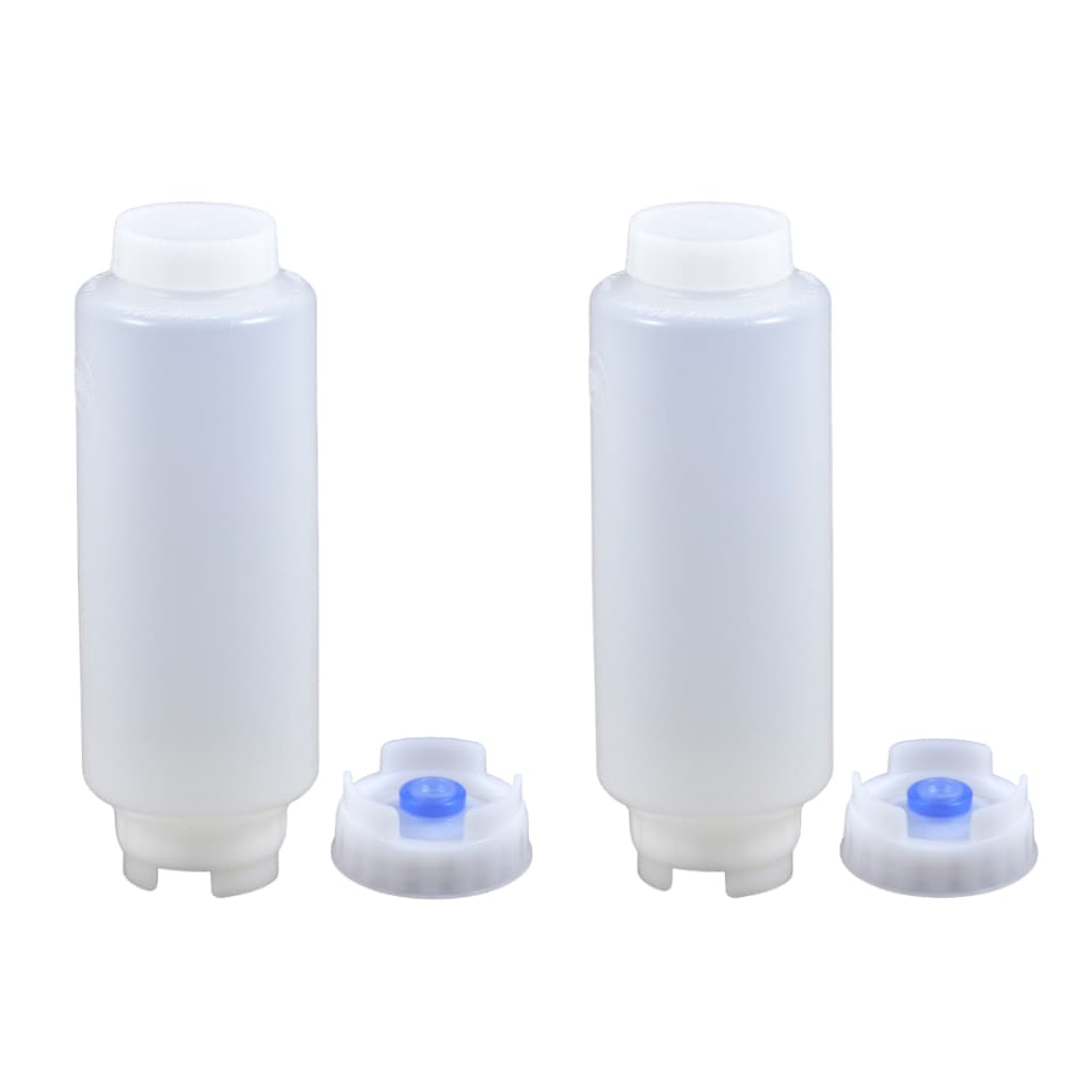 Kit com 02 Bisnaga Fifo 710 ml Molhos e Caldas Válvula Azul
