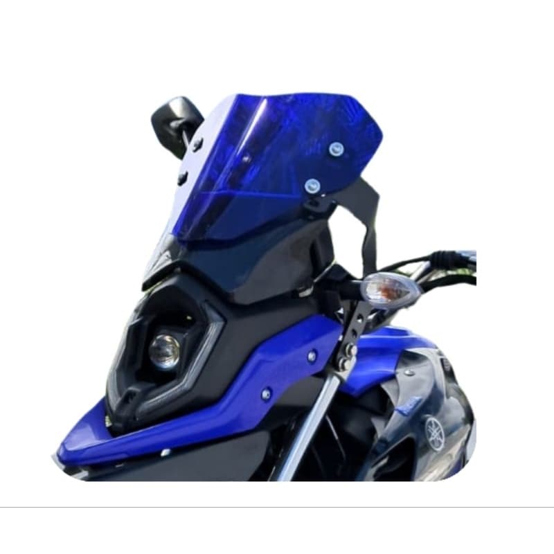 Mini bolha Azul LANDER 250 CROSSER 150 BROS 160 com suporte pra instalar
