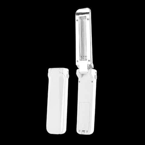 LANTERNA GERMICIDA UV COM FLIP 3W 5V DC - BRANCA