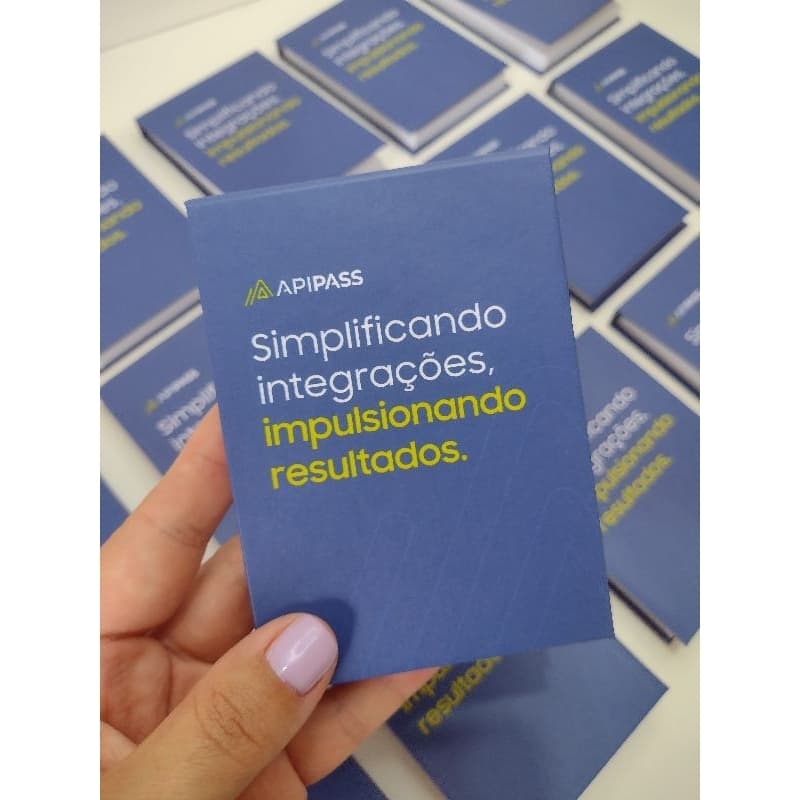 10 Bloquinho capa dura com caneta
