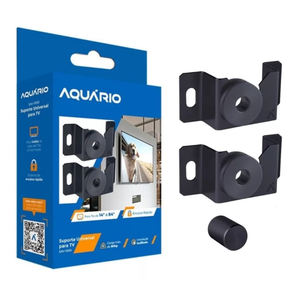 Suporte TV Fixo Universal para TV de 14 À 84 Pol. para TVs de LED, LCD