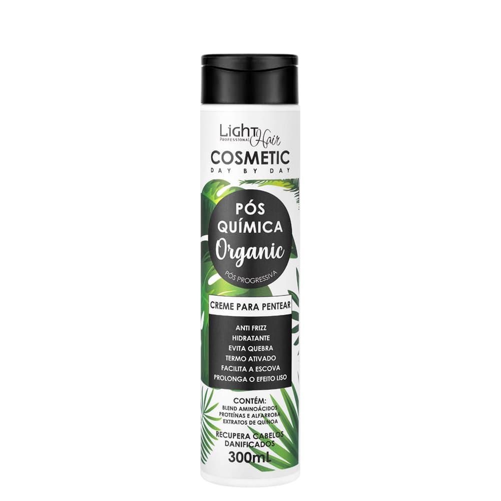 Creme de pentear Pós química Organic- 300ml Light Hair
