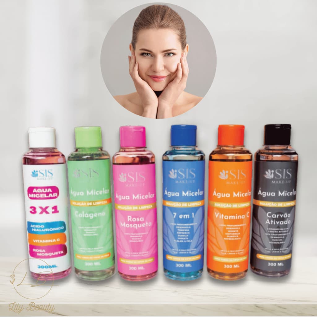 Água Micelar Isis Make-Up - 300ML - Varias Opções Escolha a Sua