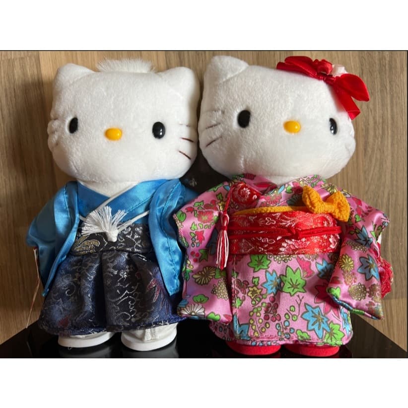Pelúcia Hello Kitty Kimono Raro Para Colecionador