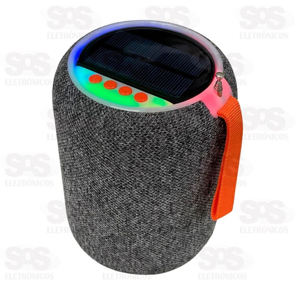 Caixa De Som 8W Com LED Energia Solar Altomex AL-8667 - Dragão