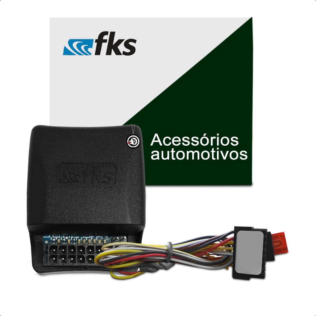 modulo de rebatimento de espelhos retrovisores universal acionado pela chave original do veiculo fks