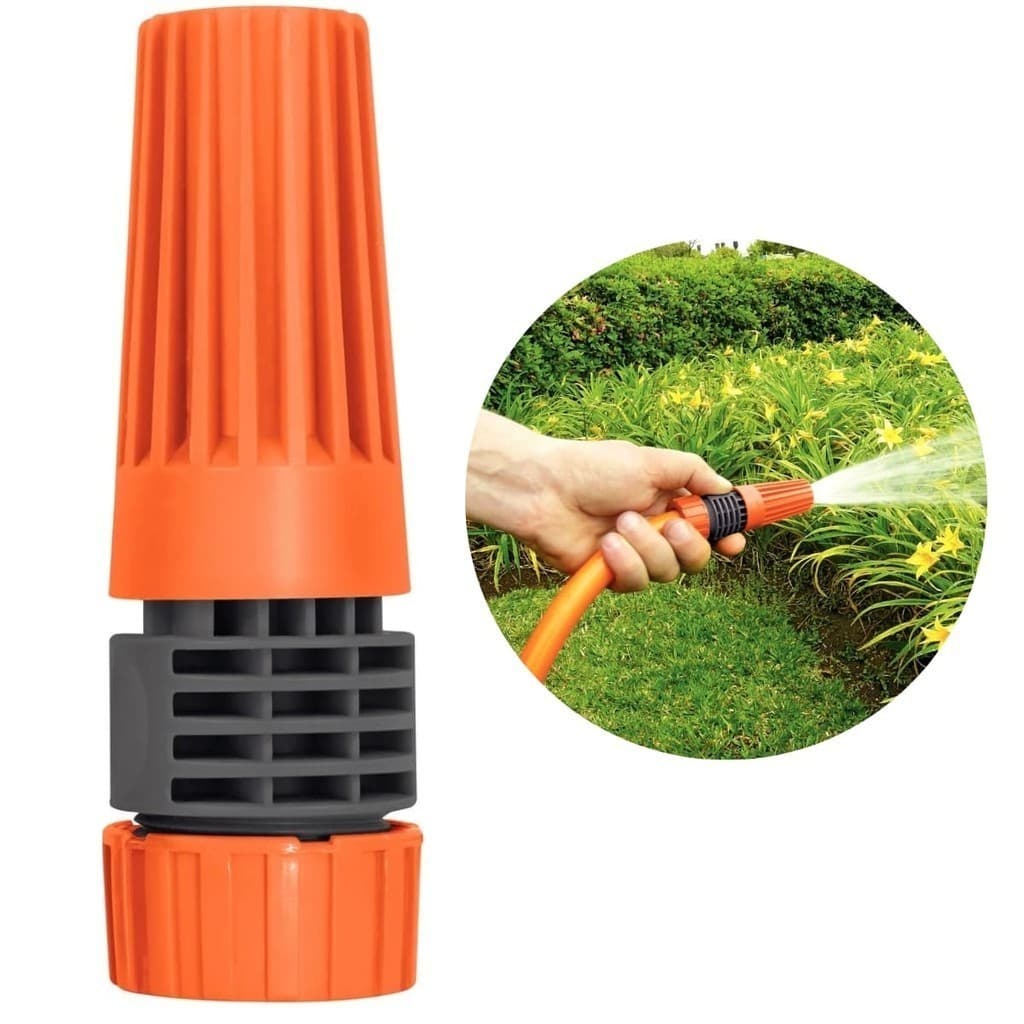 Esguicho com Engate Rosqueado e Jato Regulável para Mangueira de 1/2" 10,5cm 1 unidade Tramontina