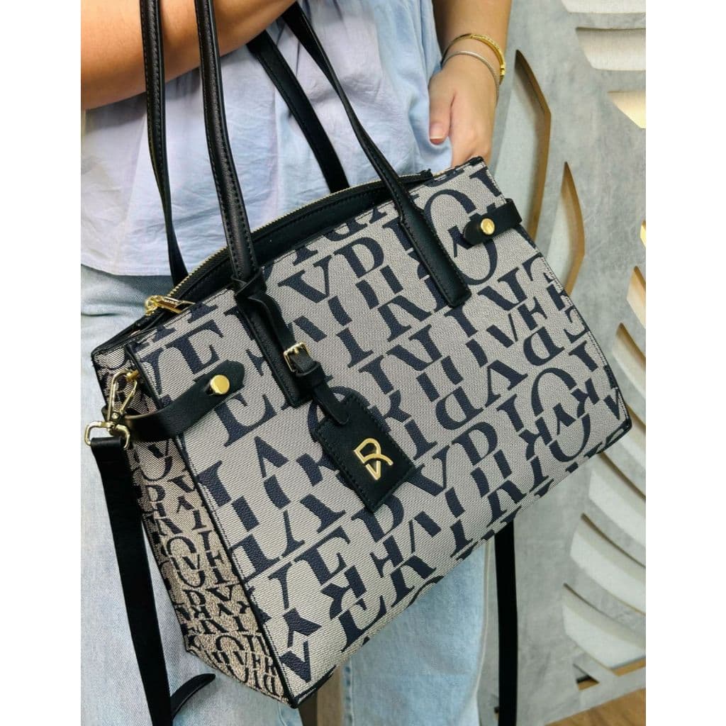 Bolsa Feminina Veryrio casual trabalho elegante estampa luxuosa