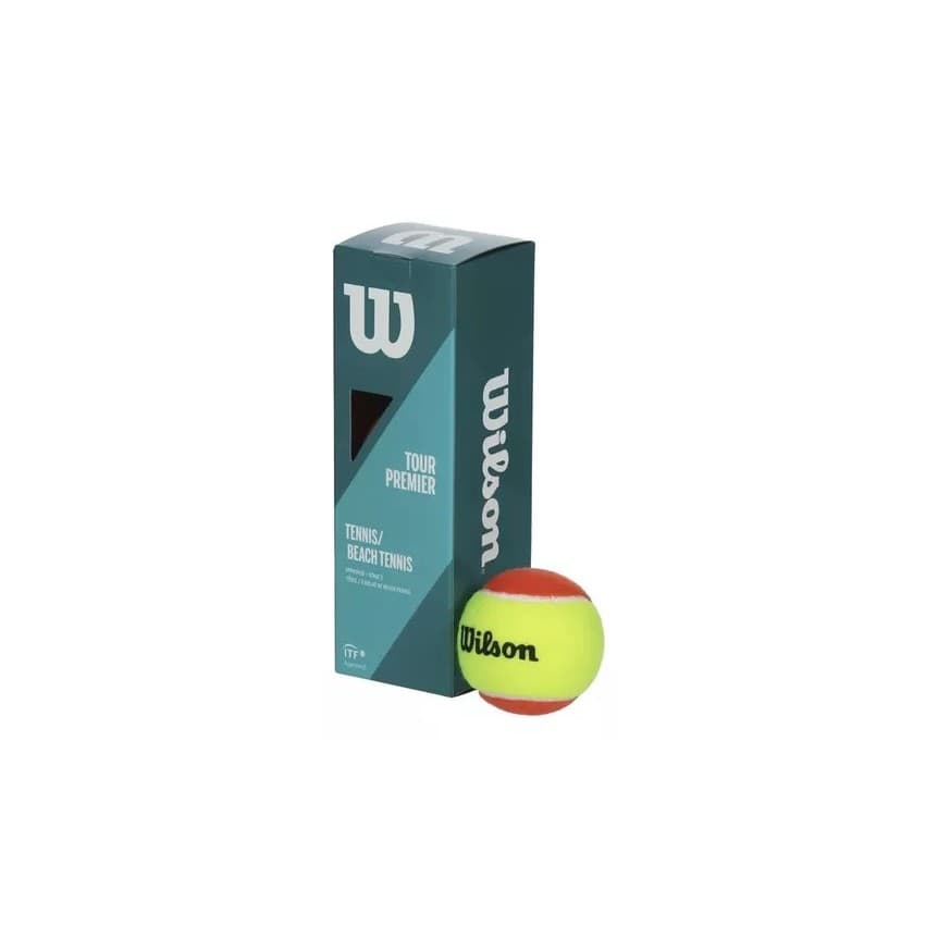 Bola Beach Tennis Bolinha Tênis Praia Wilson C/ 3 Unidades