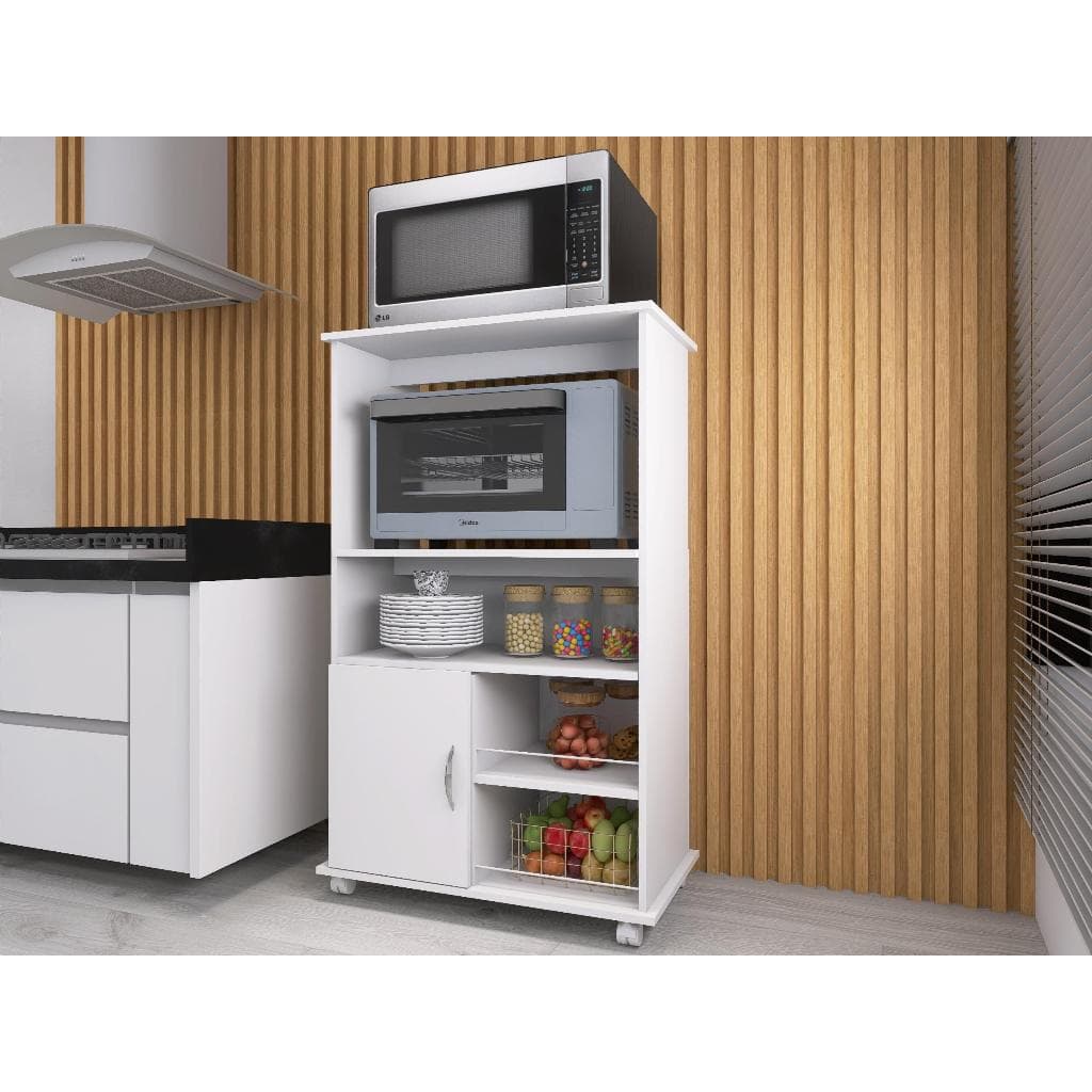 Balcão Multiuso Organizador Suporte de Microondas