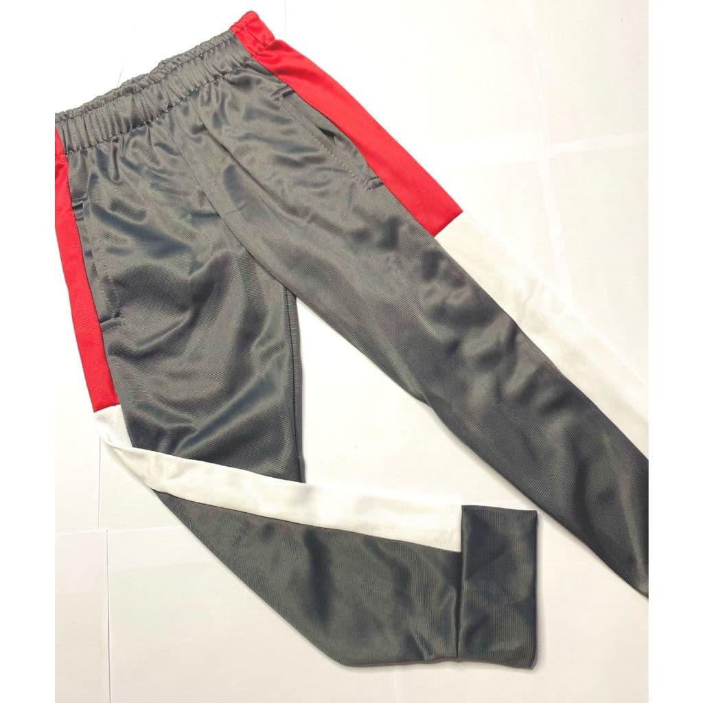 CALÇA INFANTIL COM BOLSO CHIMPA LISTRA
