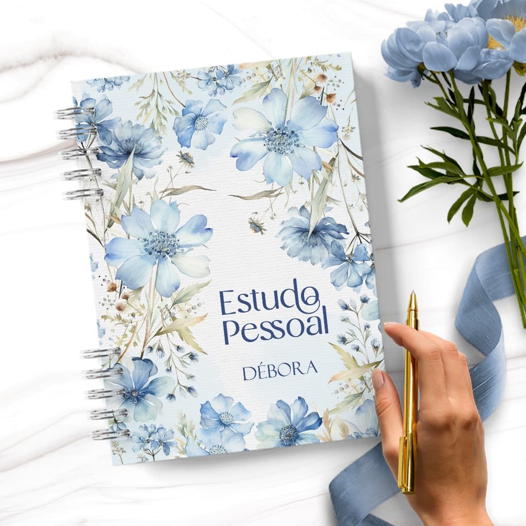 Caderno para Estudo Pessoal Feminino JW/TJ - PRODUTO PRÉ-ENCOMENDA