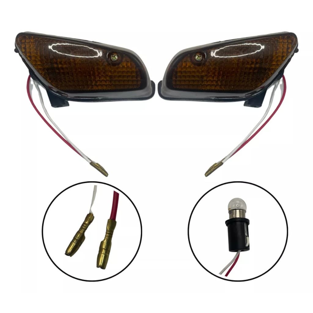 Kit Pisca Seta Dianteiro Crypton T105 1999 Até 205 Par