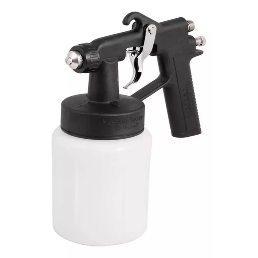 Pistola Pintura Ar Direto Baixa Pressão Copo 600ml 1 Linha