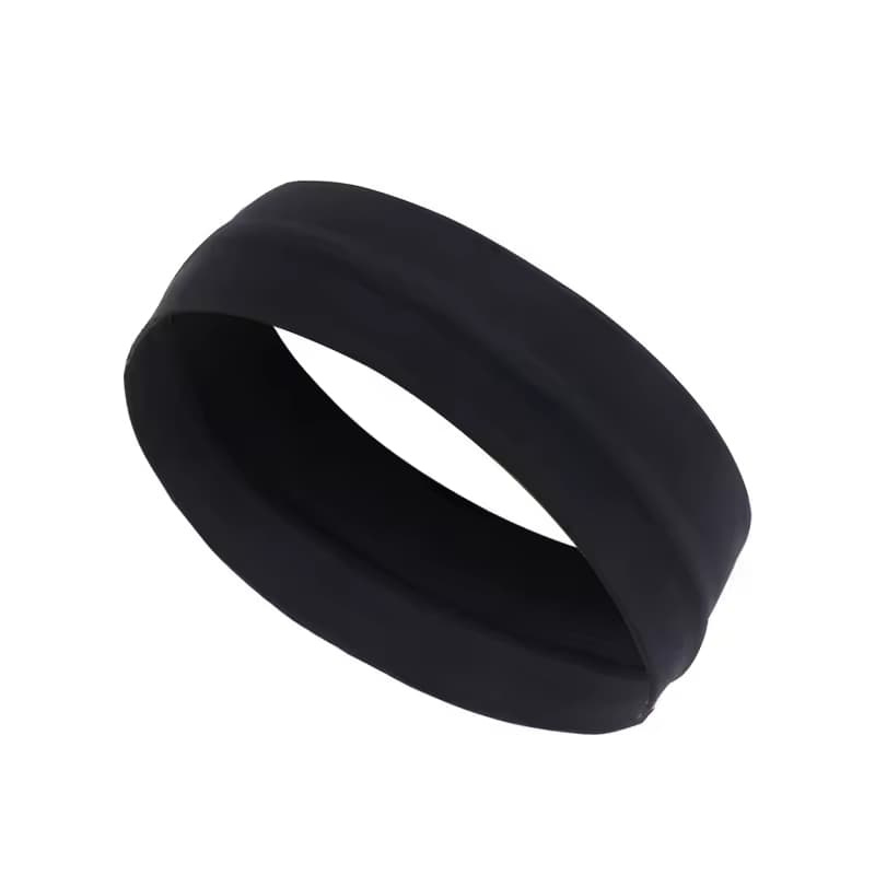 Faixa Tiara Preta Elástica Para Cabelo