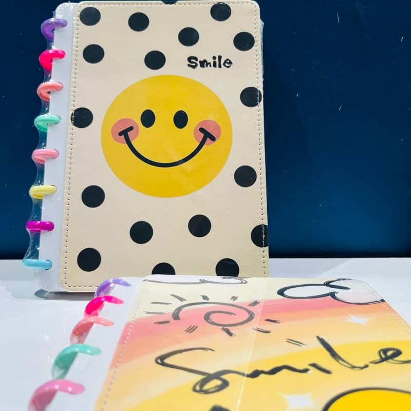 Caderno inteligente 8 discos A5 21,5x14 cm