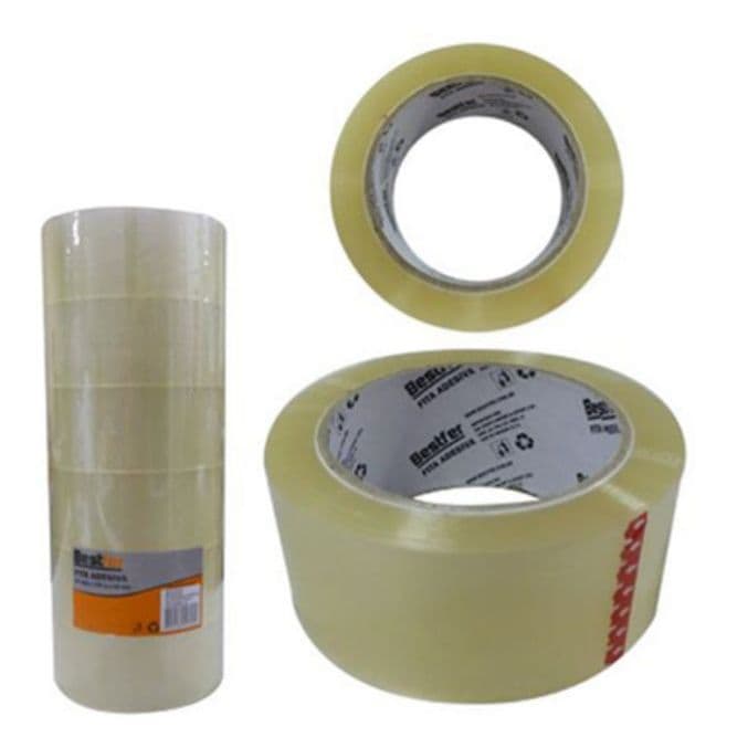 Fita Adesiva 45mm x 100m contém 6 rolos