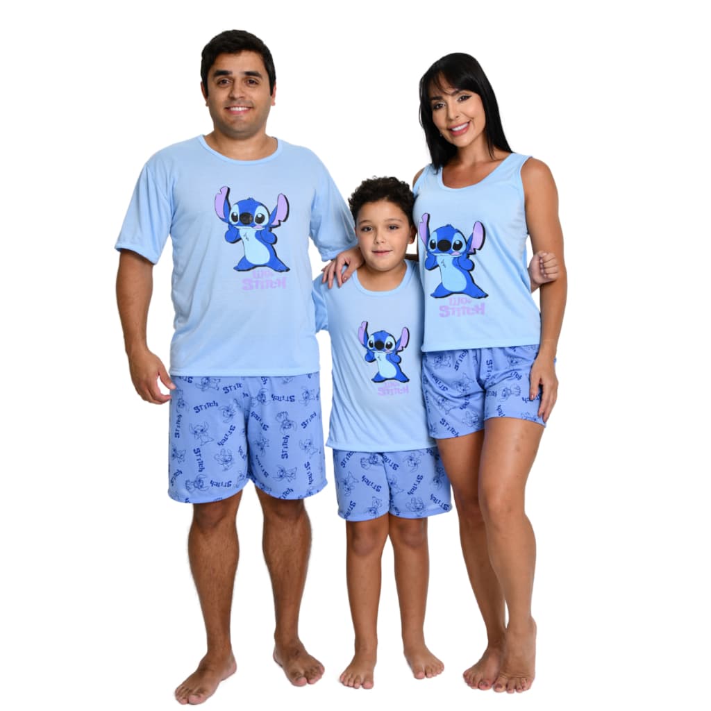 Kit 3 Pijamas Familia Personagens Tal Pai Tal Filho & Tal Mãe Tal Filha Estampas Divertidas