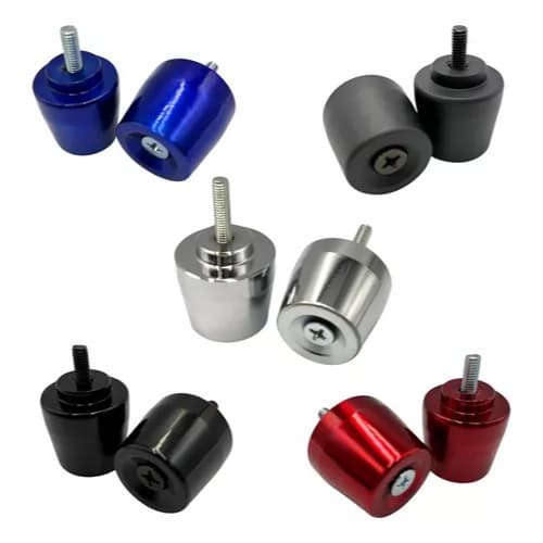 Par Contra Peso De Guidão Universal Pcx 150 Titan Cb Fazer - Aço carbono