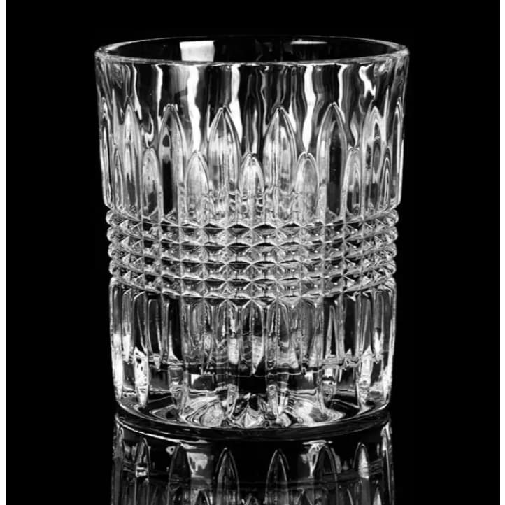 Kit 12 Copo de Whisky 300 mL Vidro Grosso Resistente Premium