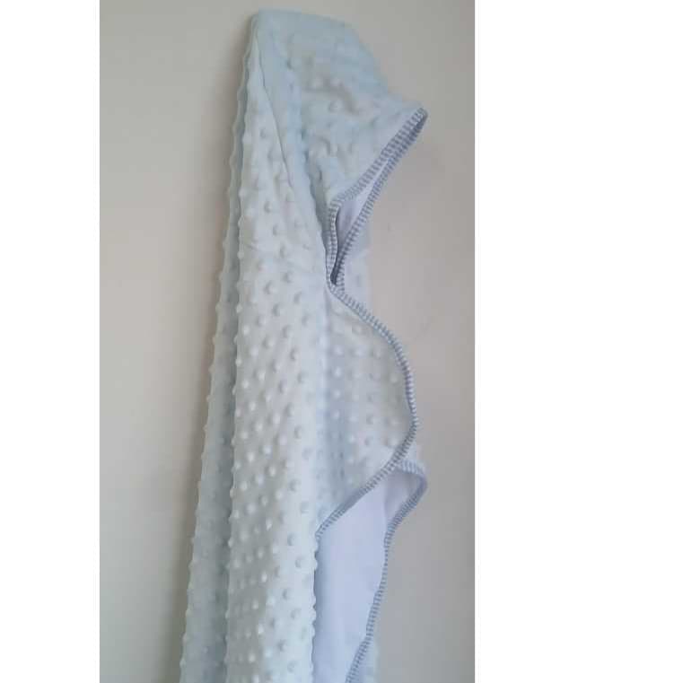 Toalha de Banho Bebê Tecido Soft Bolha Forrada em Fralda 100% Algodão com Capuz ESTAMPAS E CORES SORTIDAS