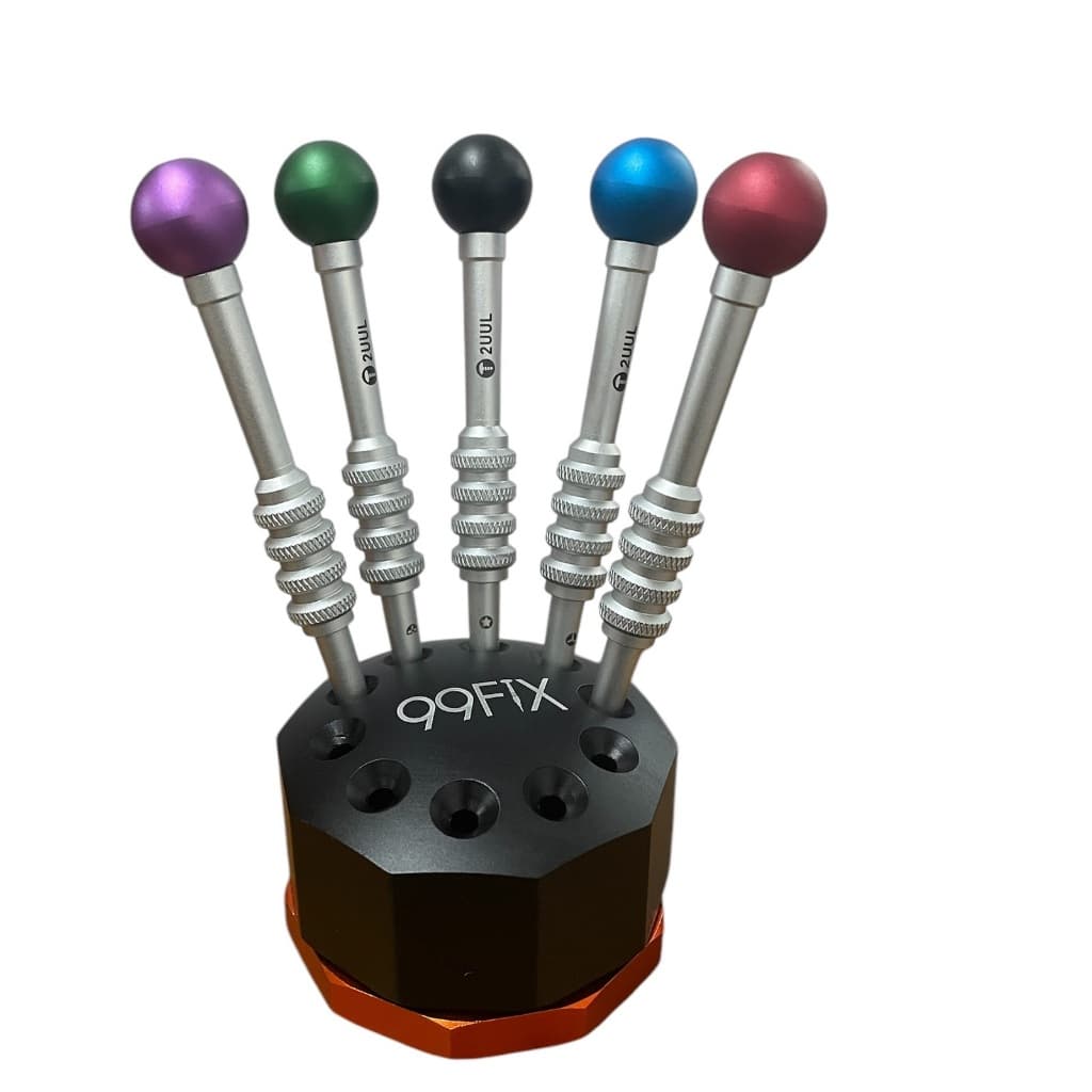 99FIX Suporte de magnetização giratório de armazenamento dos chaves de fenda (Não inclui as chaves)