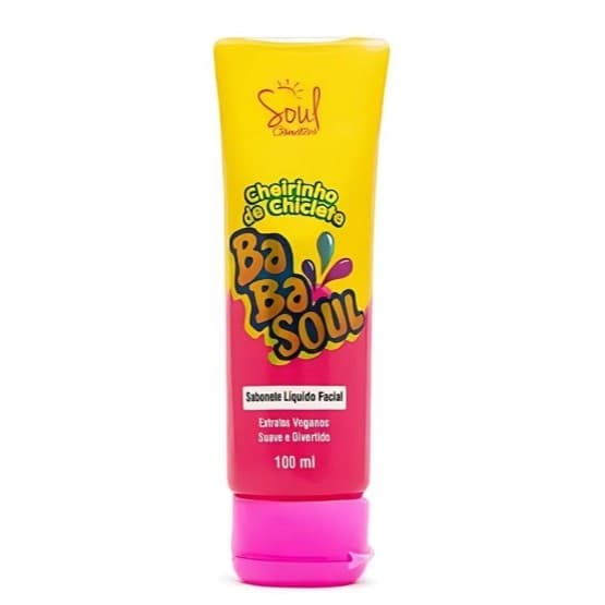 SOUL BABASOUL SABONETE LIQUIDO FACIAL CHEIRINHO DE CHICLETE 100ML