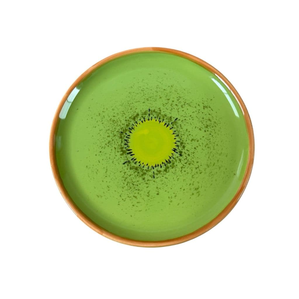 Prato de Sobremesa Kiwi - Cerâmica