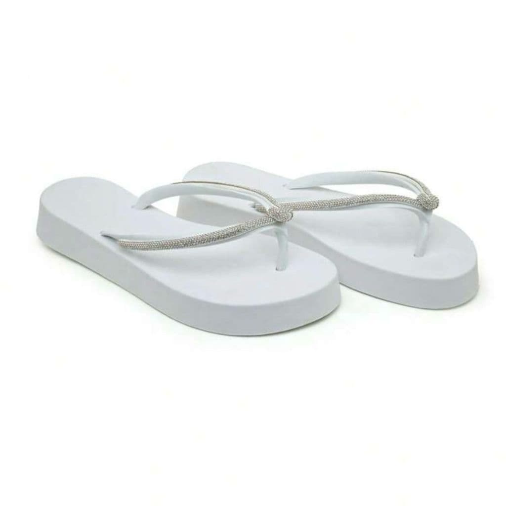 Chinelo Barato Feminino Strass Brilho Confortavel Elegante Leve Lançamento Verão 2025 - 33 ao 40