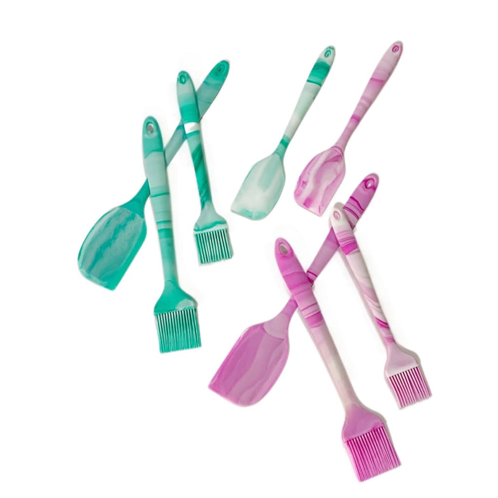 Cozinha Confeitaria Espátula Pincel Em Silicone 27cm 25 cm 20 cm