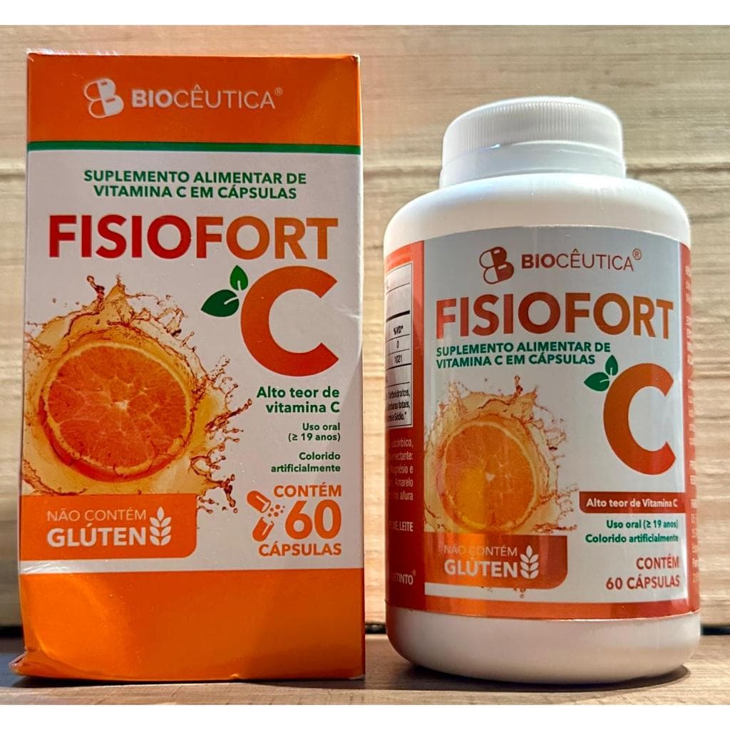 Vitamina C 60 Cápsulas - Bioceutica | Imunidade e Antioxidante