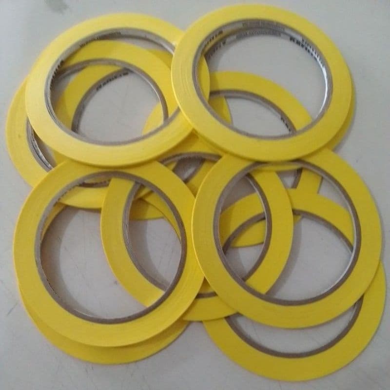 Fita crepe filete 2mm x40 kit 10 rolos